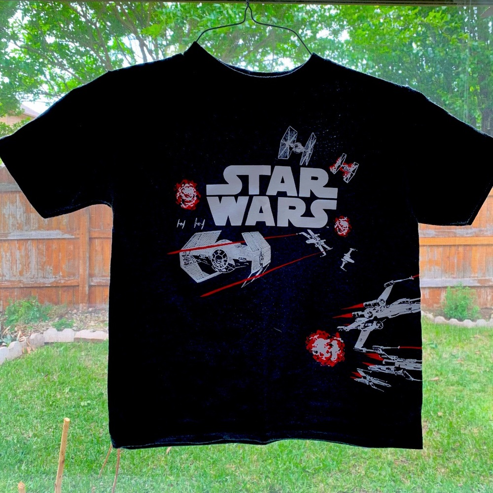 Star Wars boys t shirt size 8 short sleeved